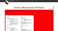 Desktop Screenshot of ktv-aarau.ch